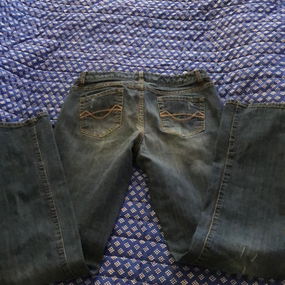 Boot-Cut Mossimo Supply Co. Ripped Jeans - Picture 3 of 5